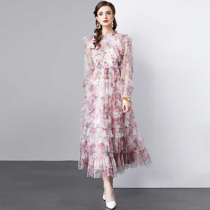 elegant dressing table designs Burgundy Mock Neck Midi Dress - Midi Dresses main image 1