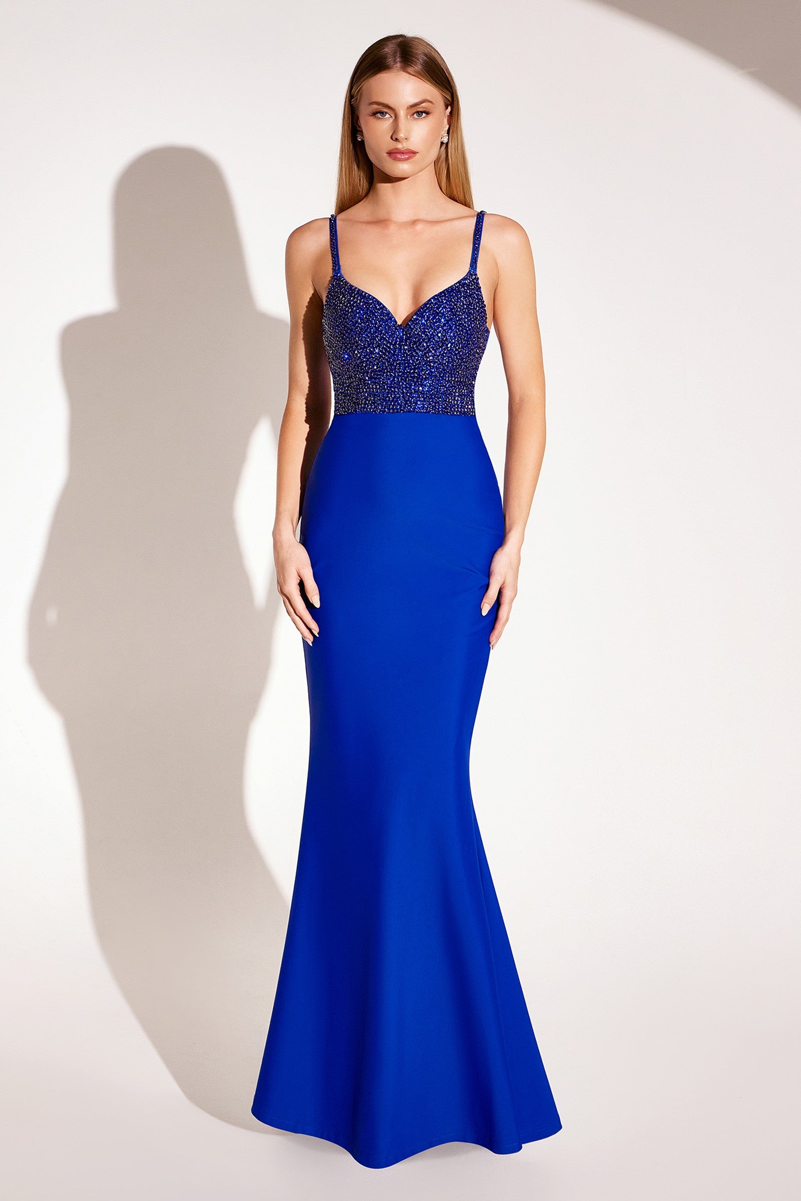 sachin and babi light blue dress Ericka Deep V Collared Maxi Dress - Black